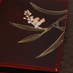 蒔絵長角箱 月桃の花 20131101nagayama01