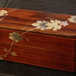 二段弁当箱 ゴーヤーの花 20131101nagayama02