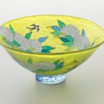 小手毬燕紋茶碗