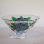 酒杯 紫陽花燕紋