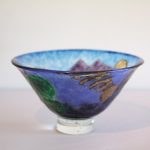 酒杯 紫峰五位鷺紋